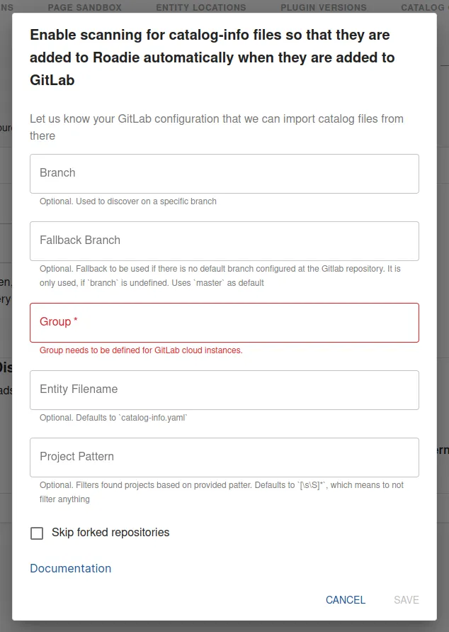 GitLab Discovery Config