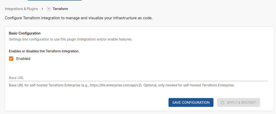 Terraform Configuration