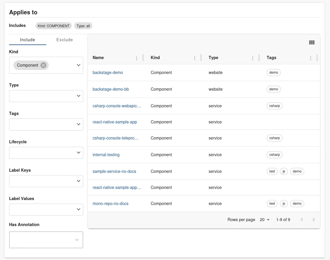 About Data Source section displayed