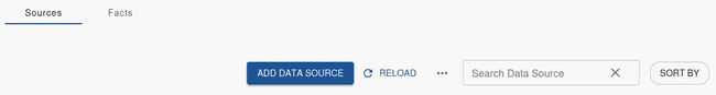 a button on a web interface