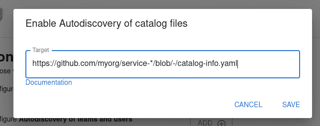 GitHub Autodiscovery of Catalog Files